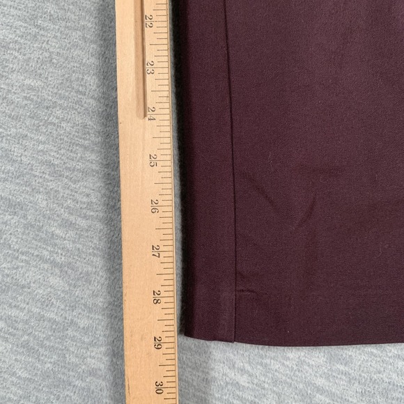 Old Navy Pants Womens XL Burgundy High-Rise Pixie Wide-Leg Comfort Waist Stretch - Picture 10 of 14